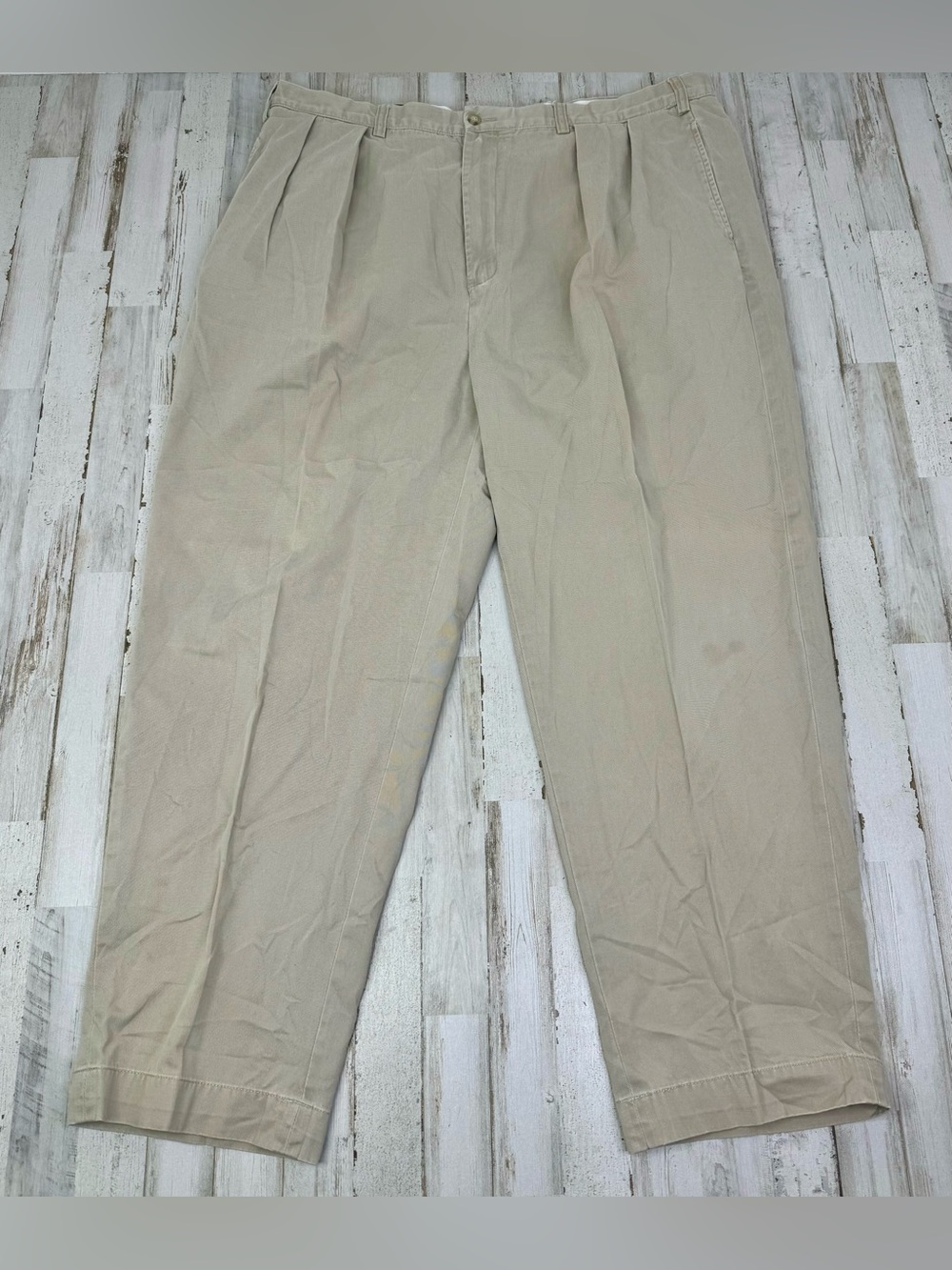 Polo Ralph Lauren 44Bx29 Chino Andrew Fit Pant Khaki Cotton Casual Men's